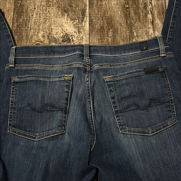 Dark Blue Denim Jeans - Picture 3 of 3